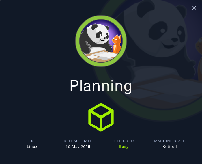 HTB Planning Machine